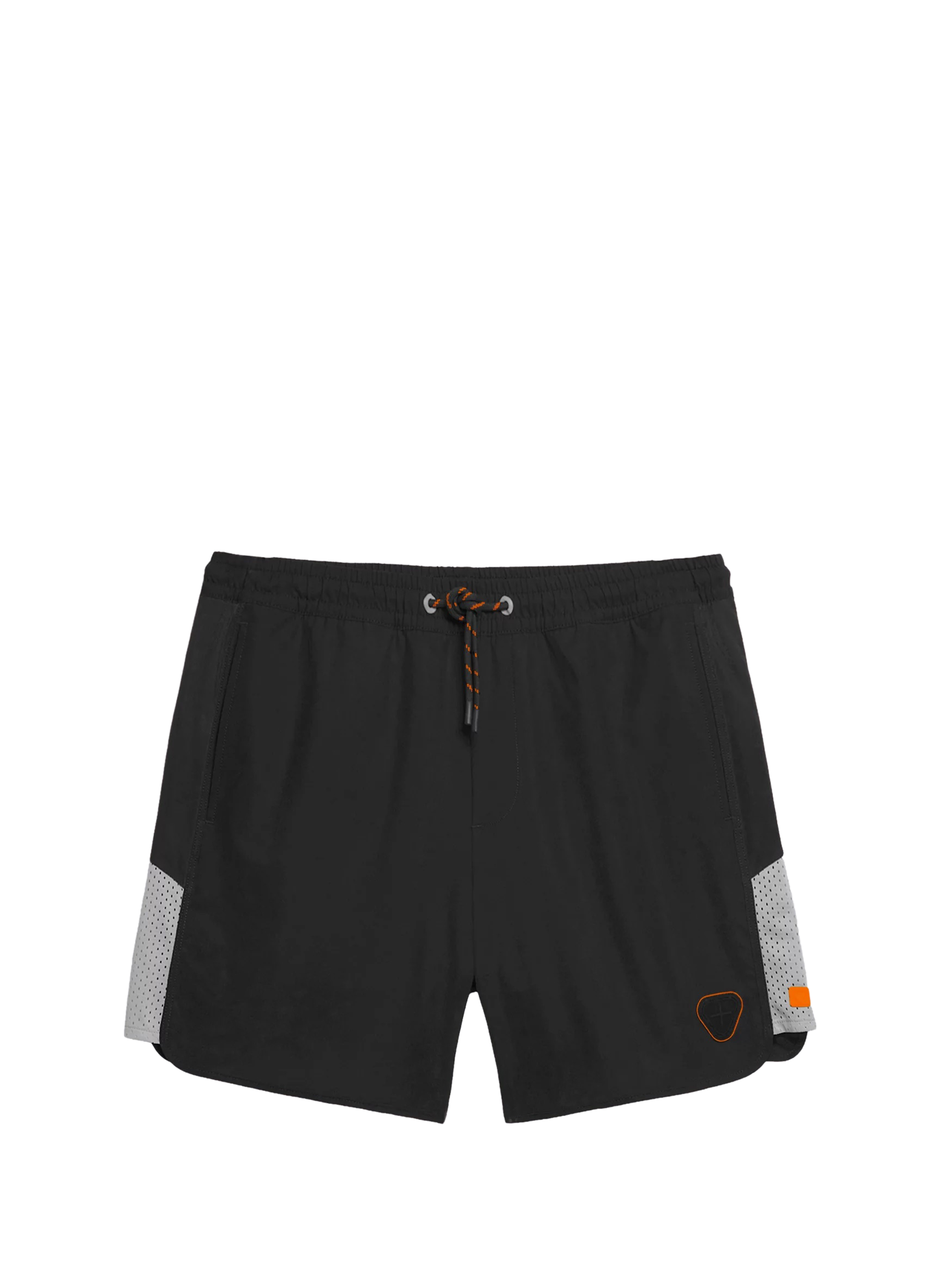 Short de bain Samy en color-block GERTRUDE ET GASTON Noir