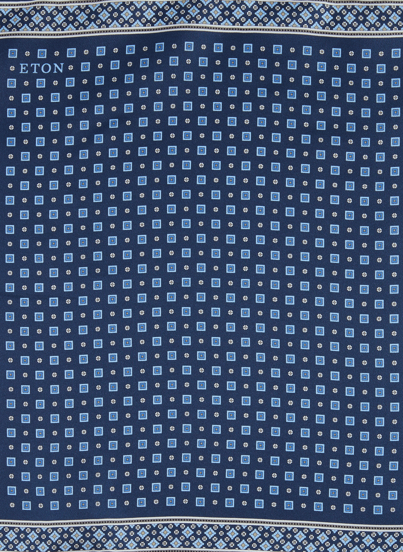 Seidentuch ETON Blau