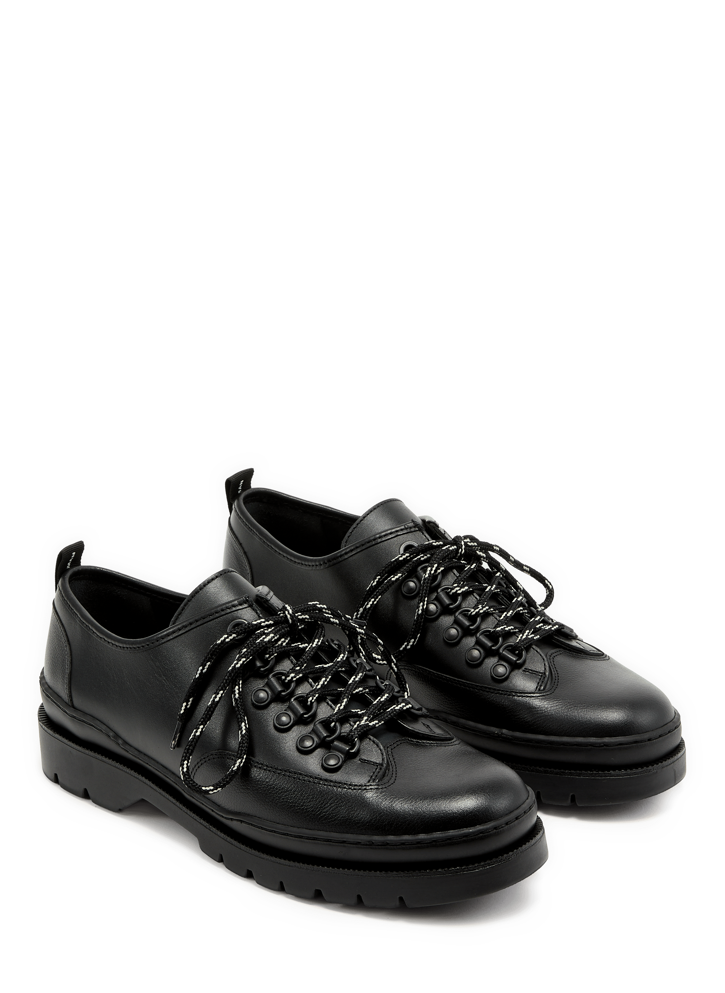 Derbies en cuir KLEMAN Noir
