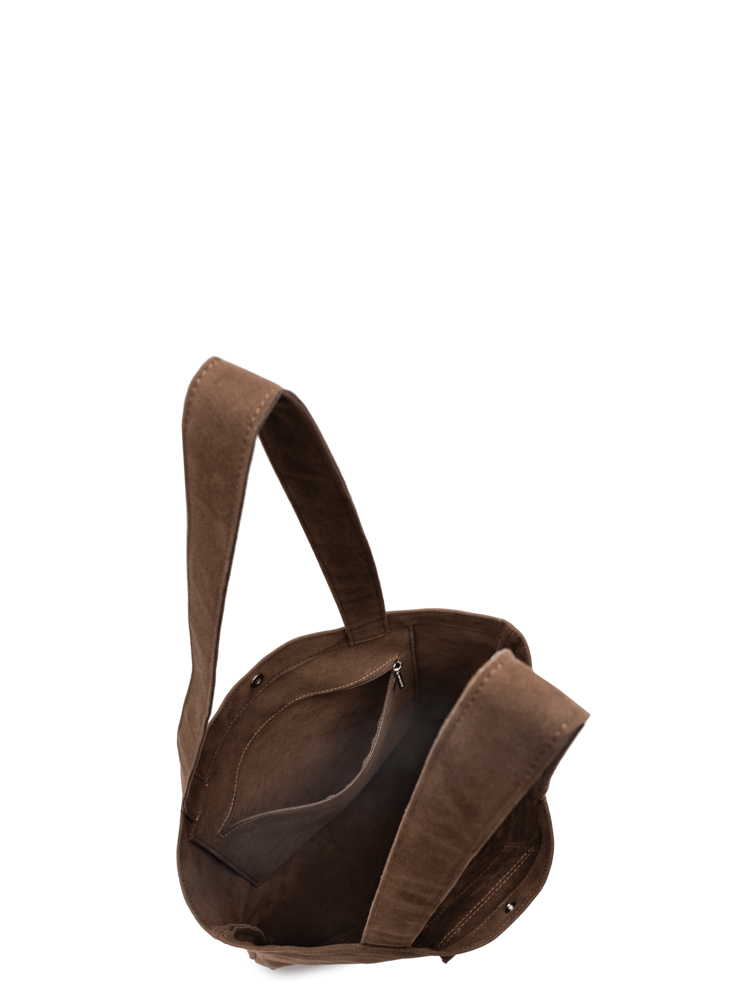 Sac cabas épaule - suédine kba | Marron LANCASTER Femme