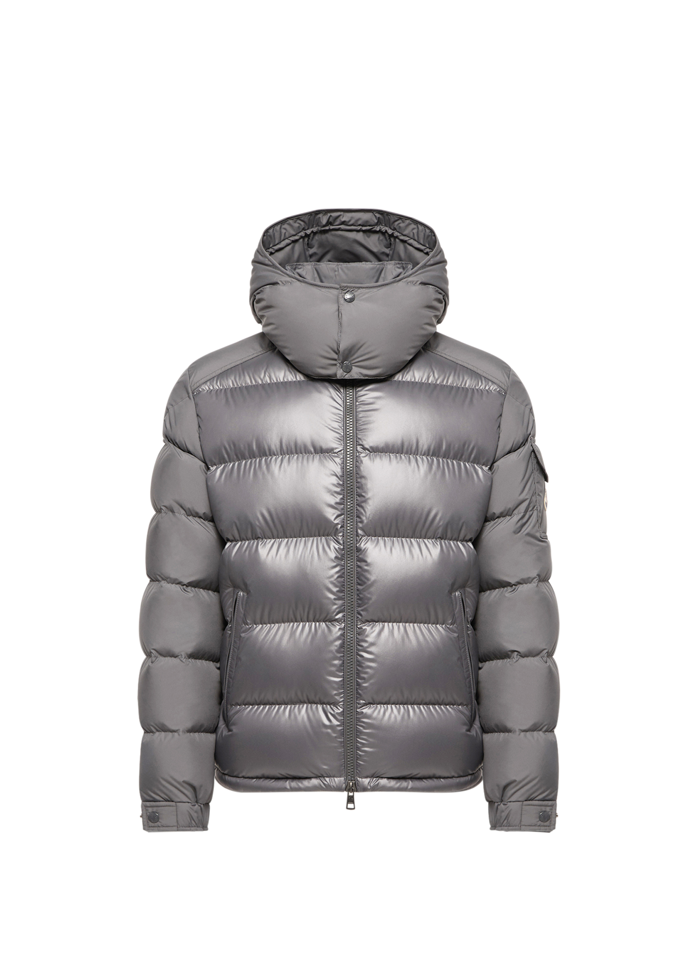 Daunenjacke mit abnehmbarer Kapuze Maya MONCLER Schwarz