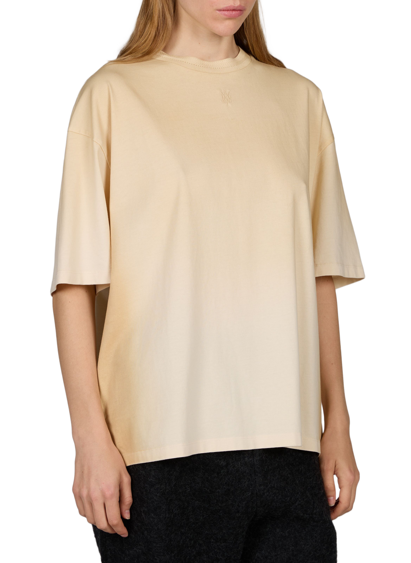 T-shirt oversize en coton AMIRI Blanc