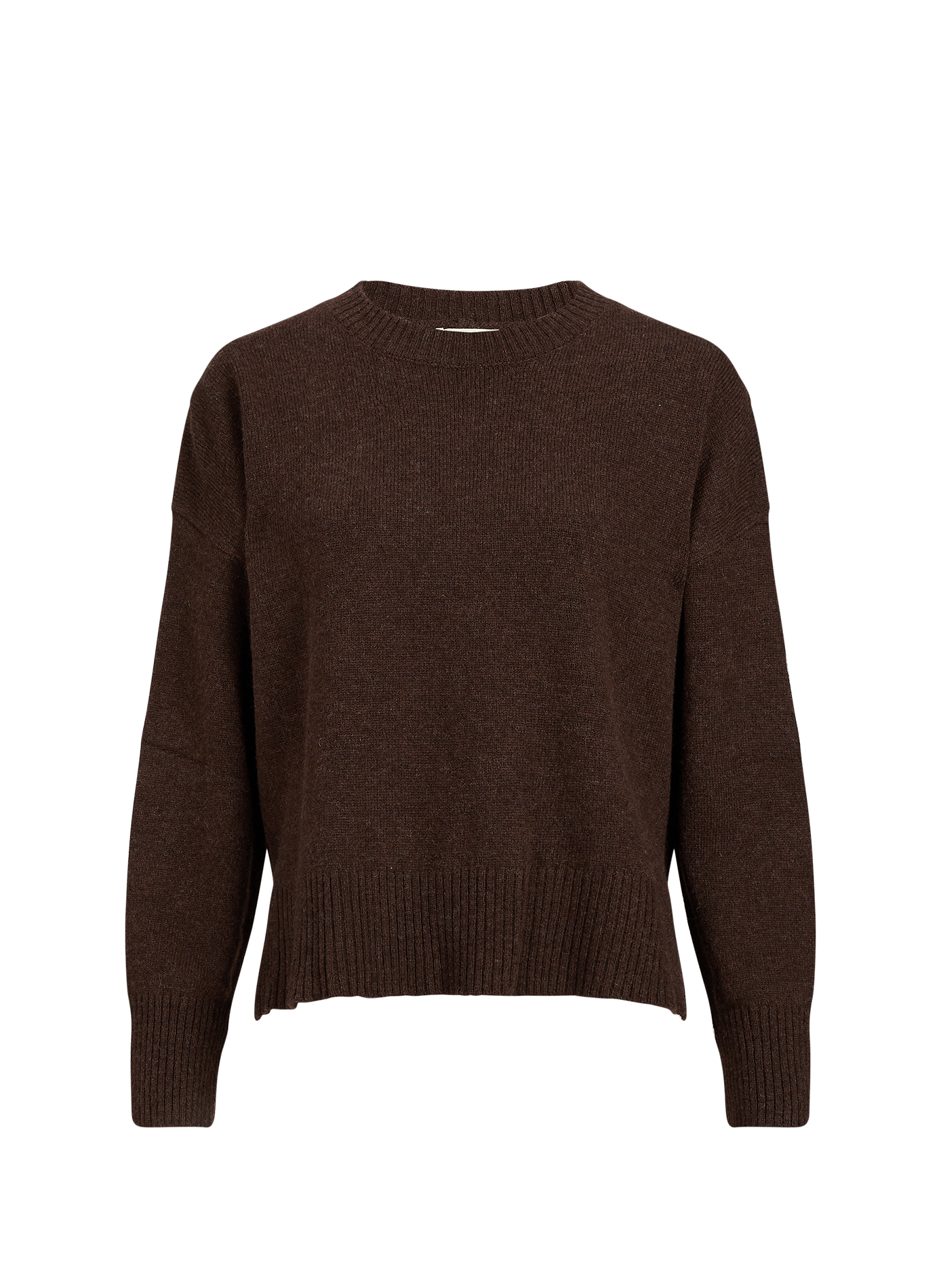Gerader Wollpullover ARTLOVE Braun