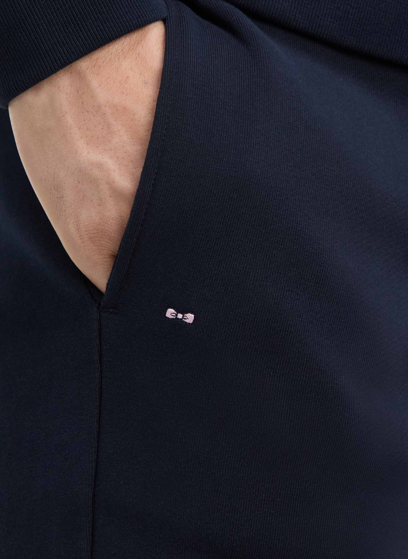 Pantalon de survêtement à logo en coton EDEN PARK Blau
