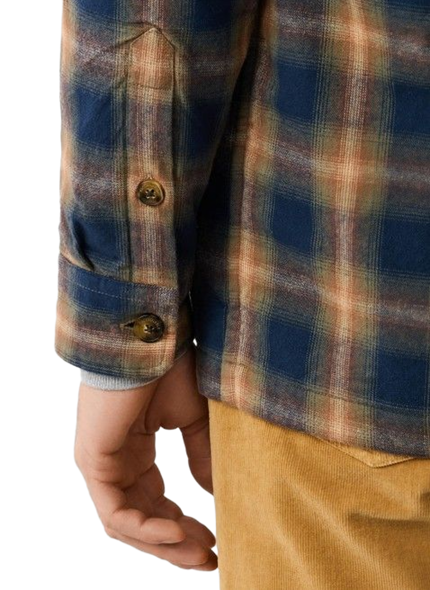 Shirt with classic collar in blended cotton | Brown FACONNABLE Men