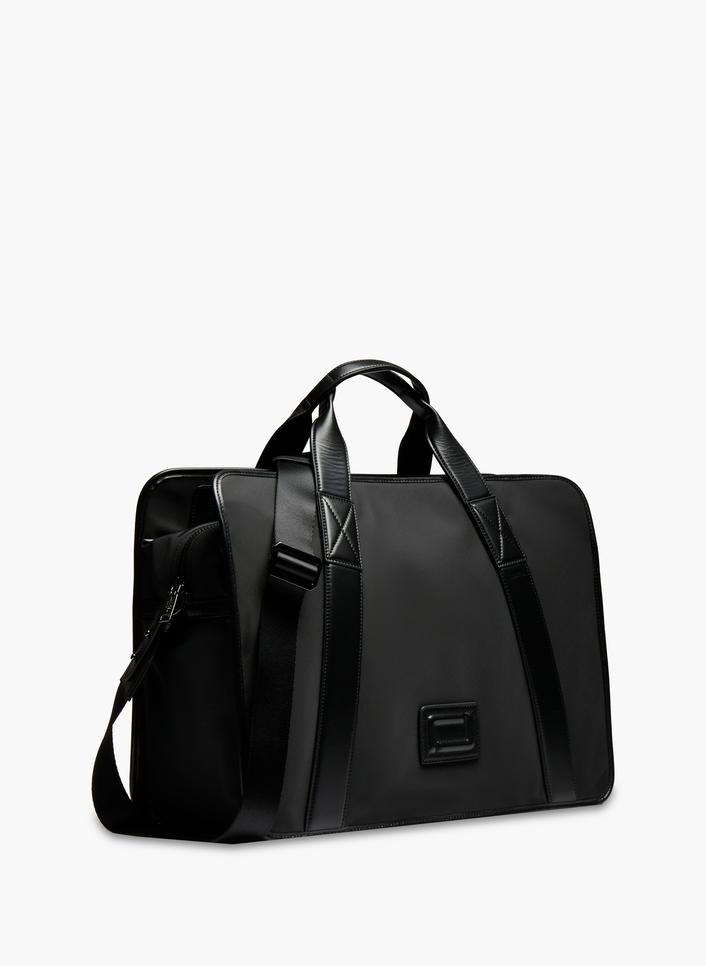 Sac weekend zippé 45 mistral de lancel en nylon LANCEL Noir