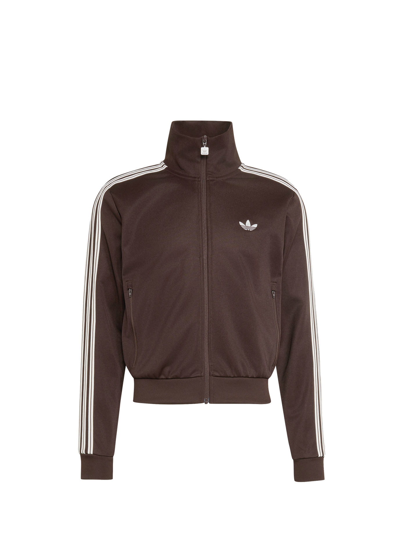Giacca da tuta in misto cotone ADIDAS Marrone