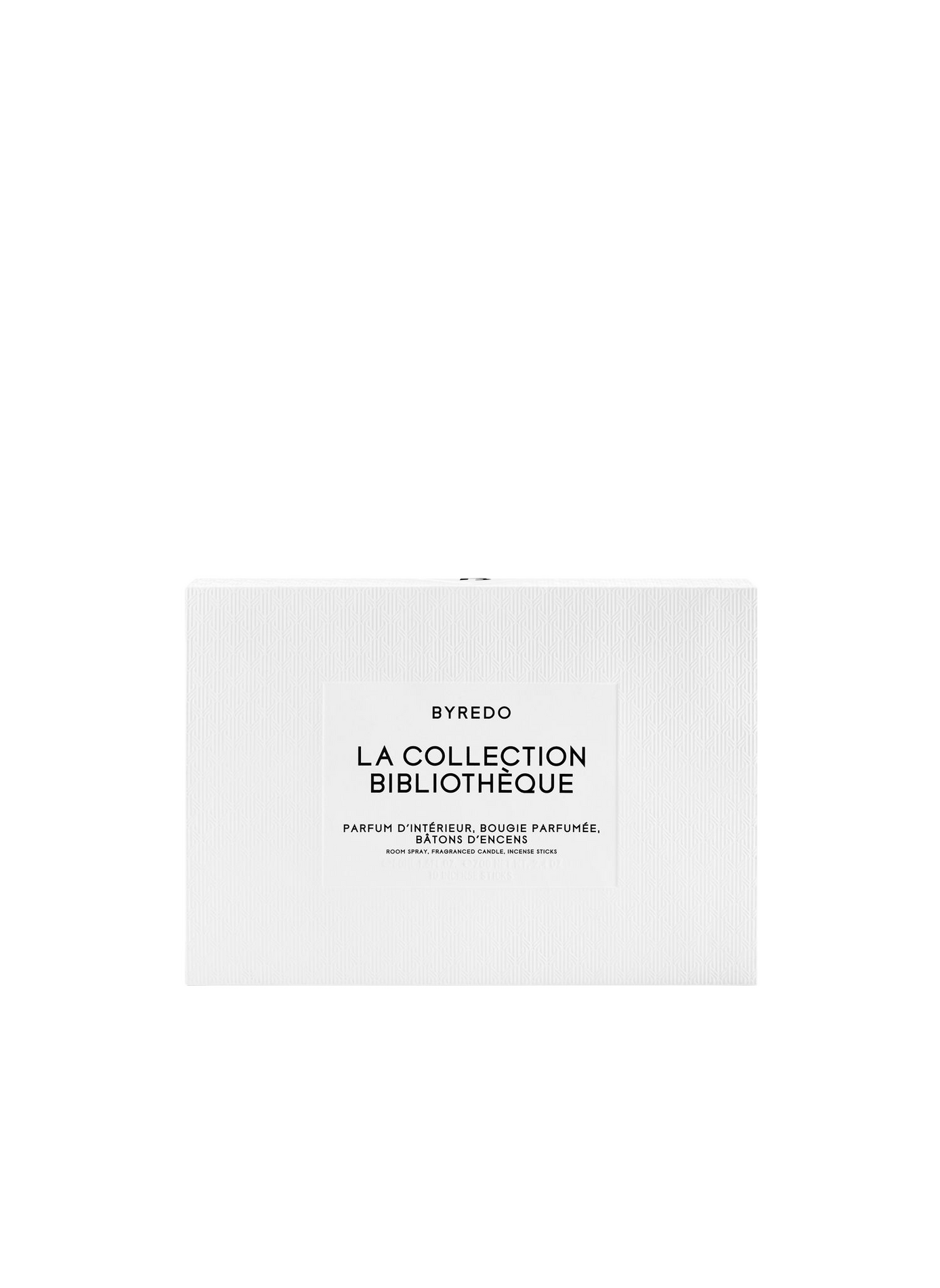 Coffret -  Bibliothèque - Bougie Parfumée BYREDO No color