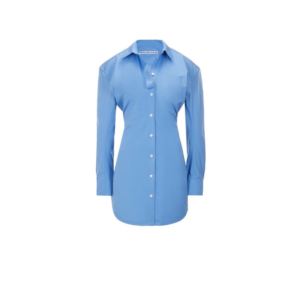 Robe chemise en coton