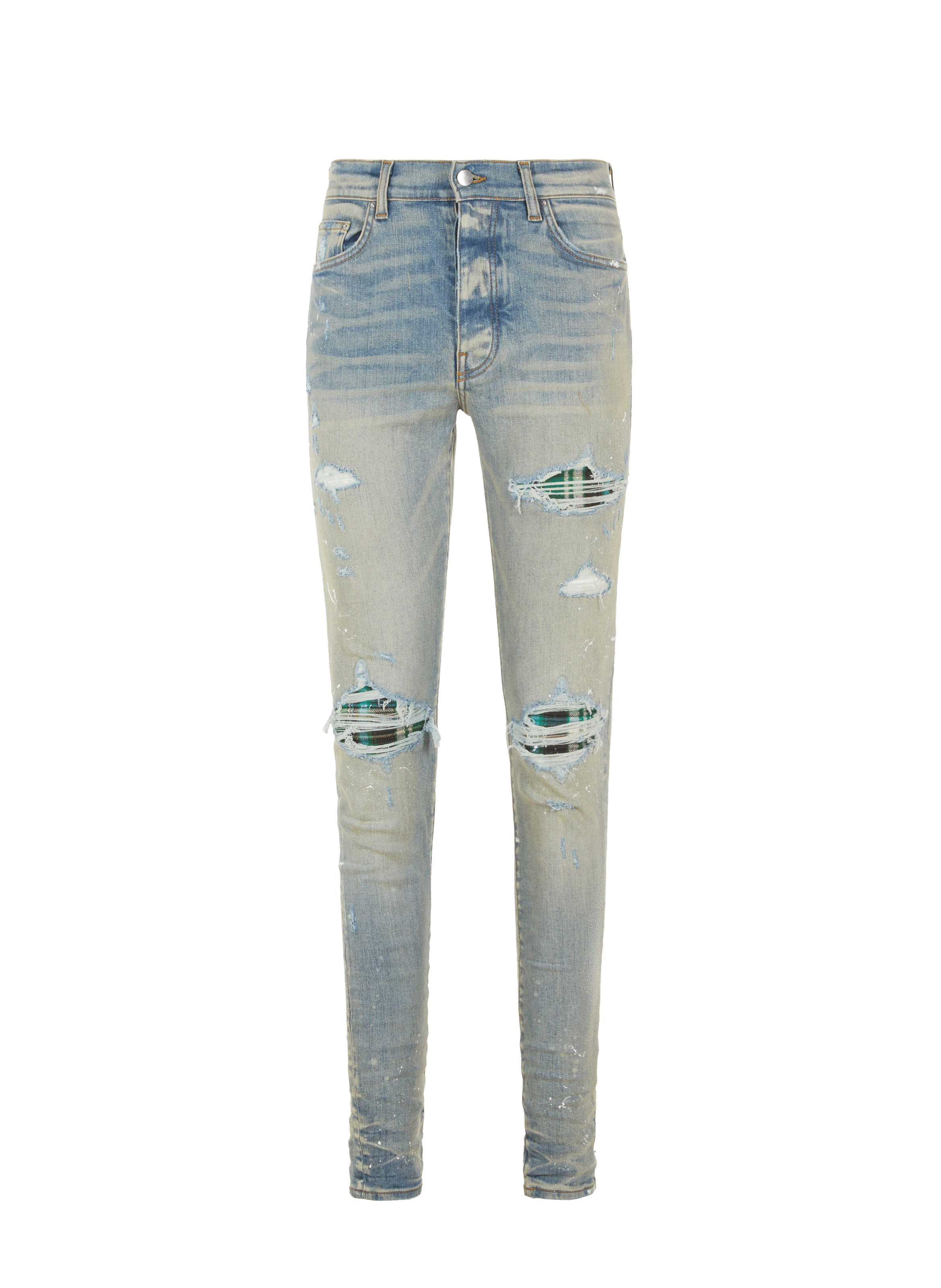 Jean slim en coton denim