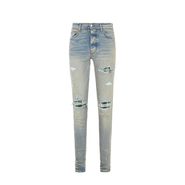 Jean slim en coton denim