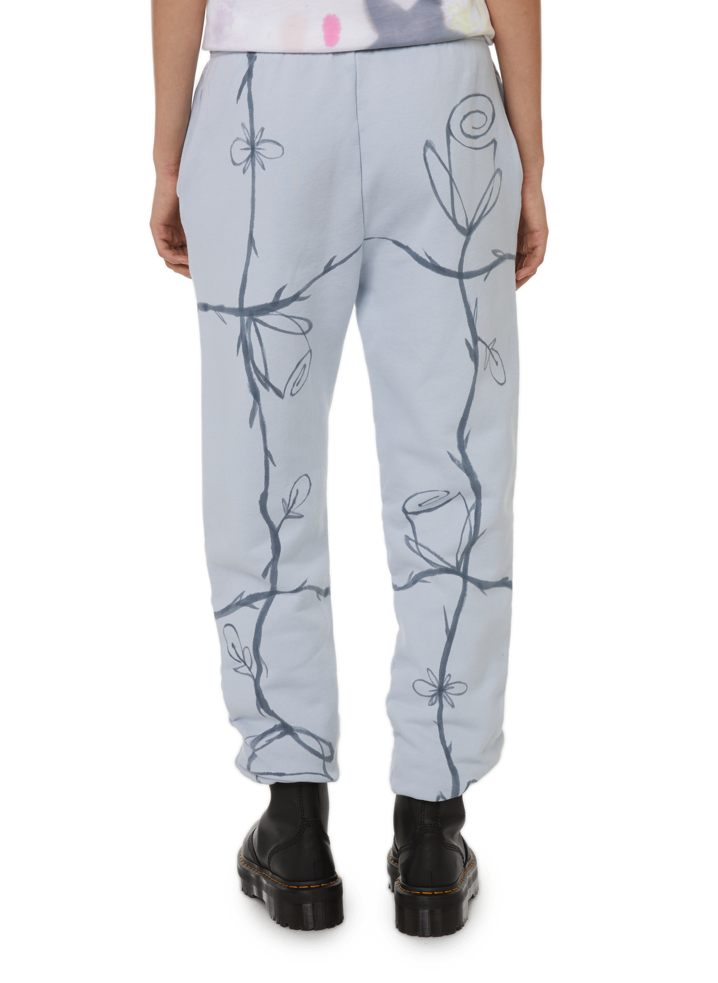 Pantalon de survêtement en coton COLLINA STRADA Multicolore