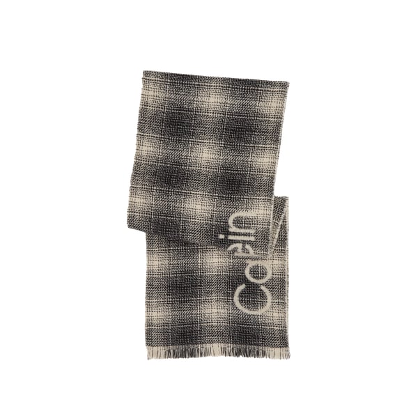 Echarpe tissé en laine mélangé