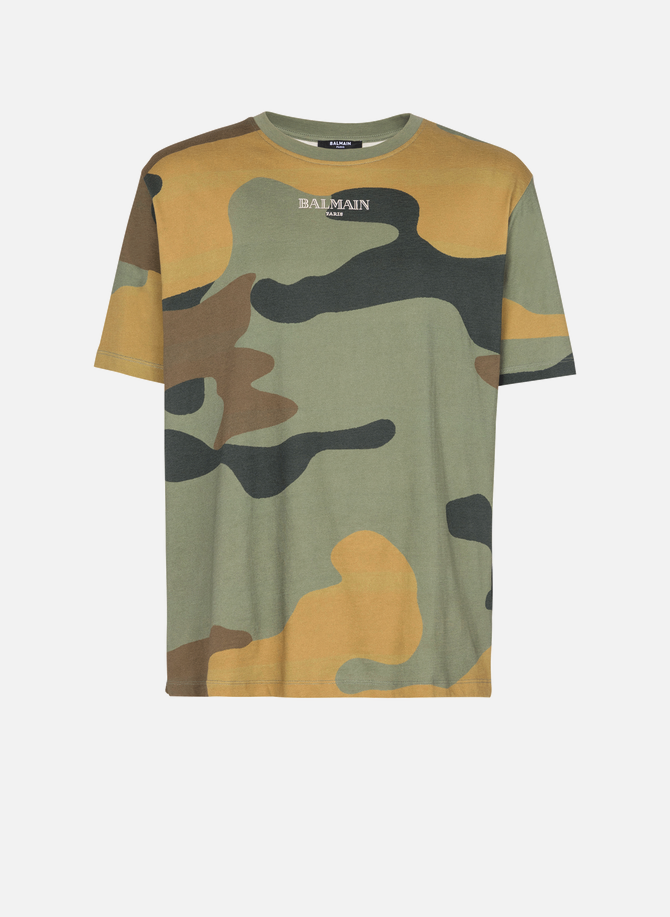 T-shirt imprimé camouflage balmain vintage BALMAIN