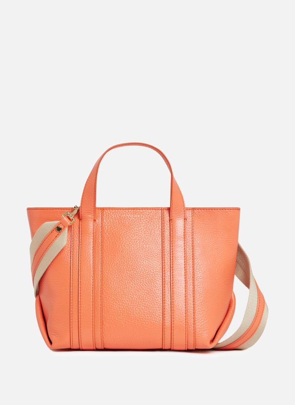 LE TANNEUR Grace leather bag Orange