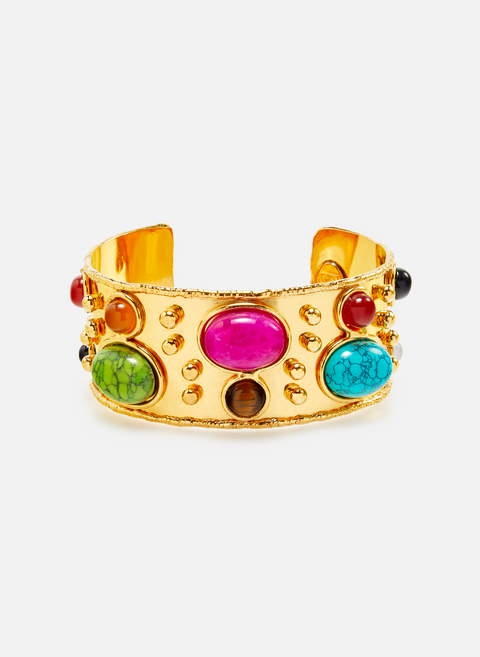 Multicolor cuff braceletSYLVIA TOLEDANO 