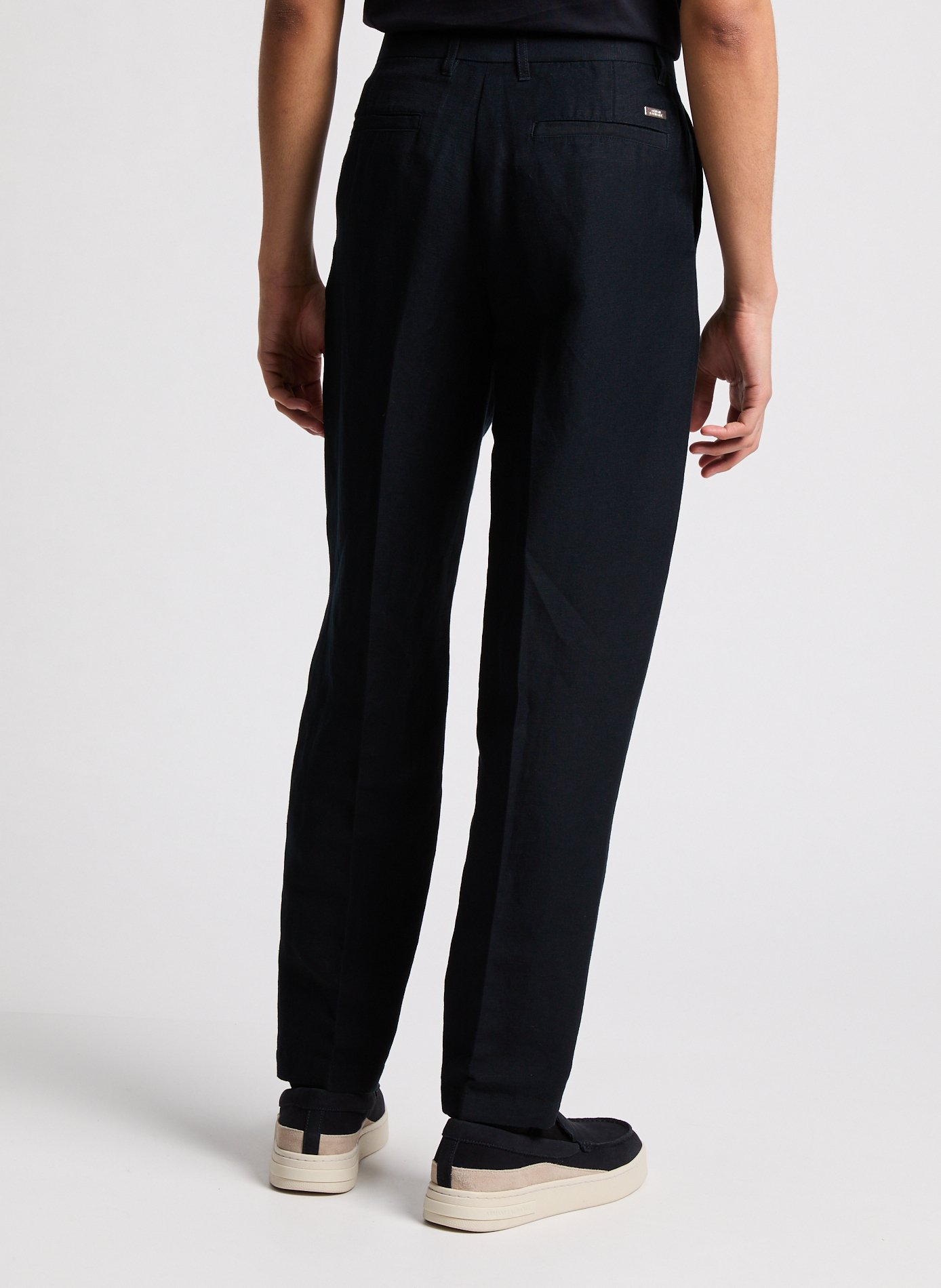 Night blue trousers - The Air Uniform ARMANI EXCHANGE Black