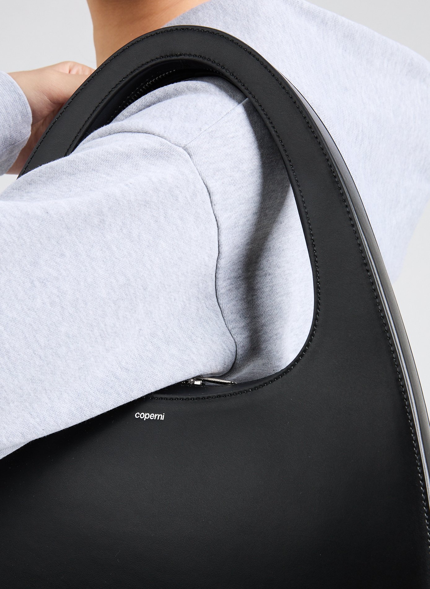 Large Baguette Swipe Bag COPERNI Black