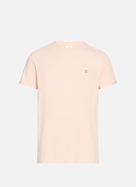 T-shirt brodé en coton Rose by LES DEUX LES DEUX T-shirt brodé en coton Rose