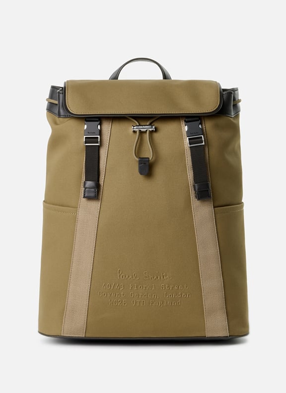 Cotton backpack Brown by PAUL SMITH PAUL SMITH Cotton backpack Brown