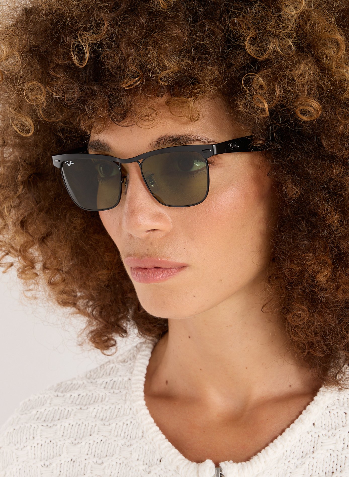 Lunettes de soleil Wayfarer Deluxe RAY-BAN Multicolore