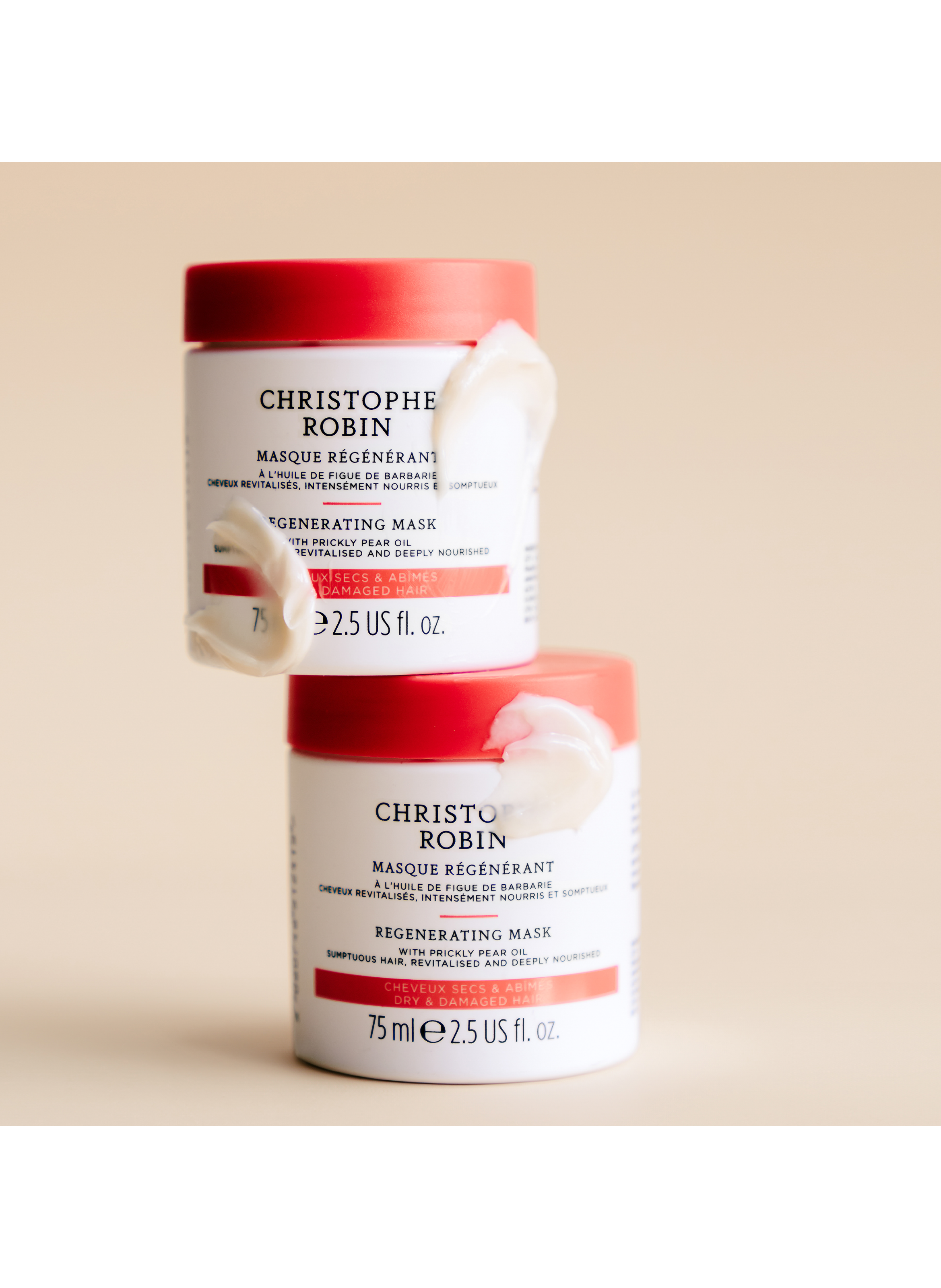 Masque Régénérant à l&#039;huile de figue de barbarie CHRISTOPHE ROBIN No color