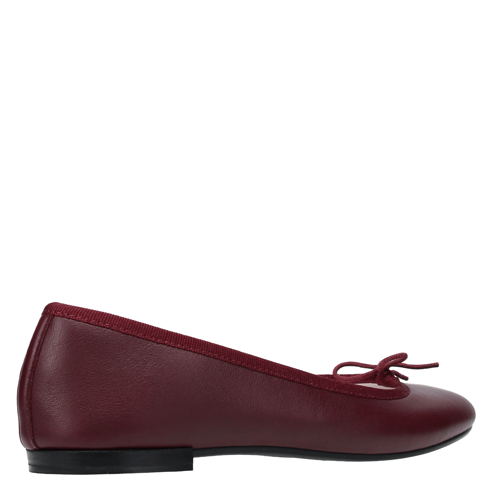 Ballerines en cuir cendrillon REPETTO Rouge