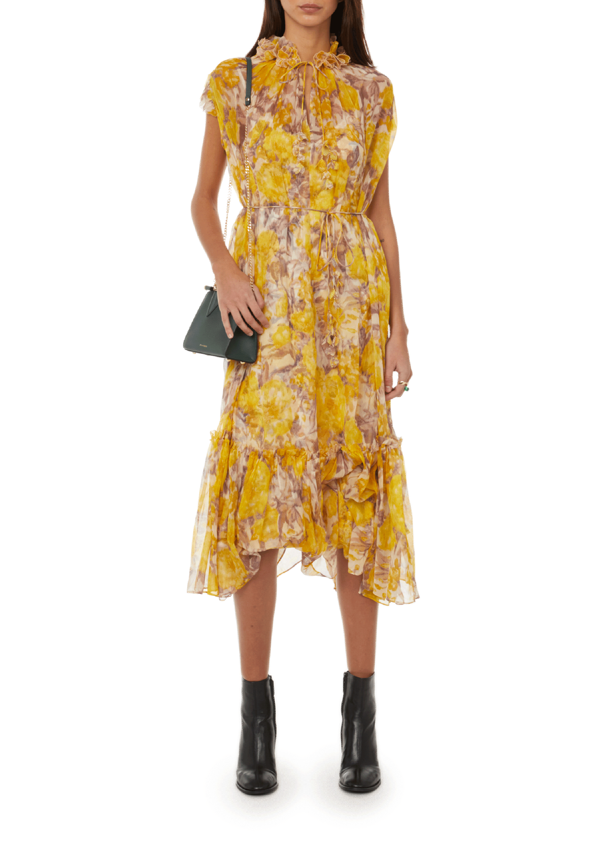 Set of two rings AU PRINTEMPS PARIS Green