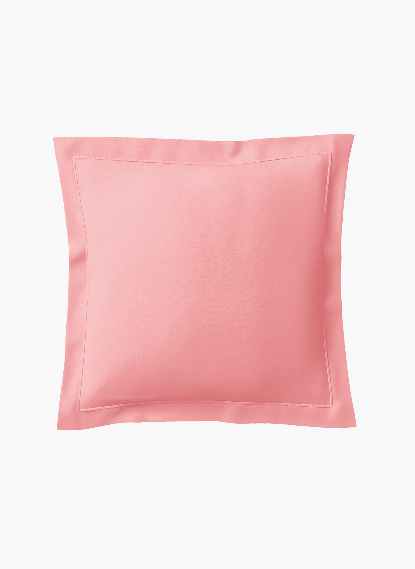 Taie d'oreiller vexin dragée ANNE DE SOLENE Rose