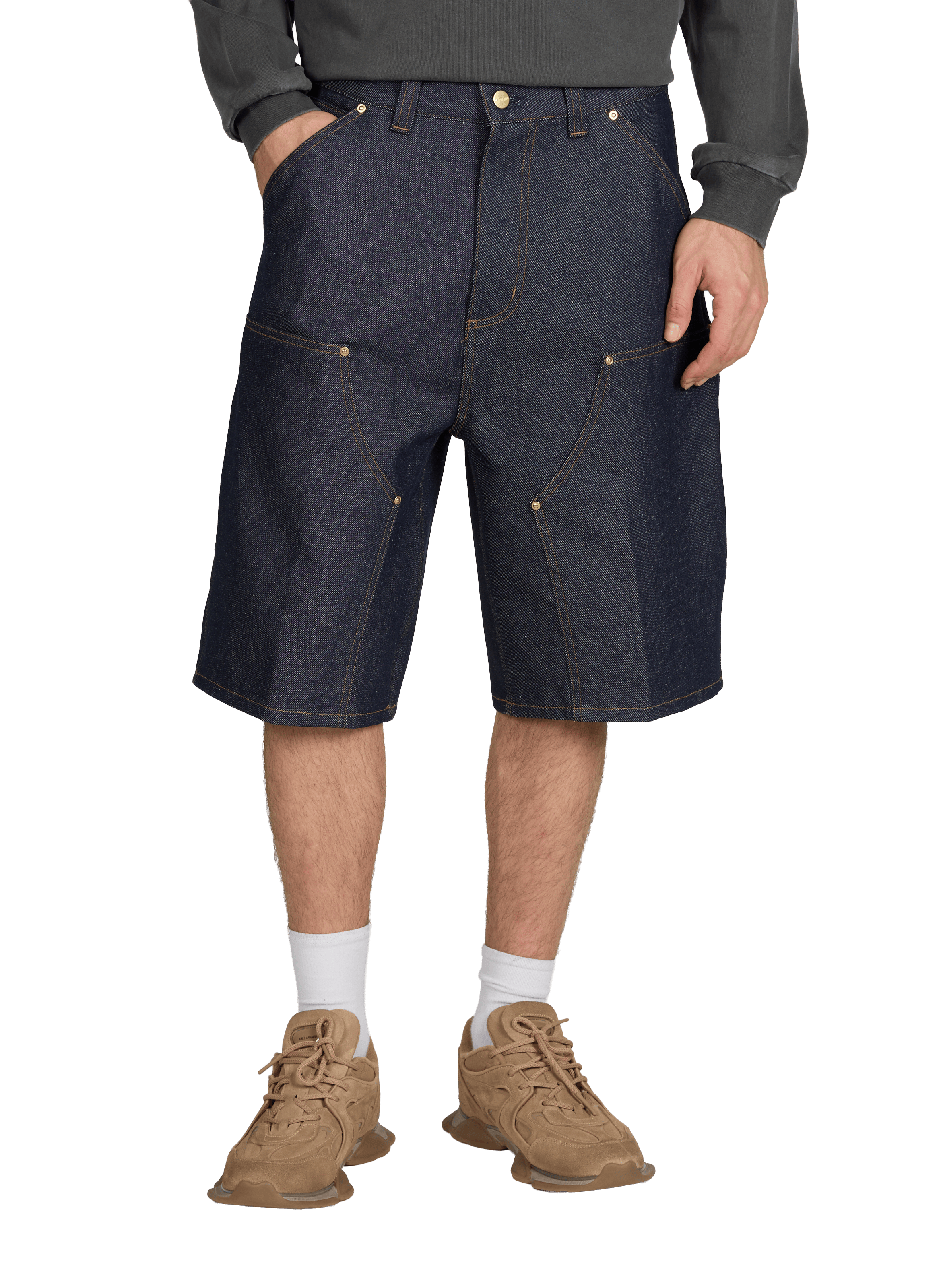 OG Aden cotton Bermuda shorts CARHARTT WIP Blue
