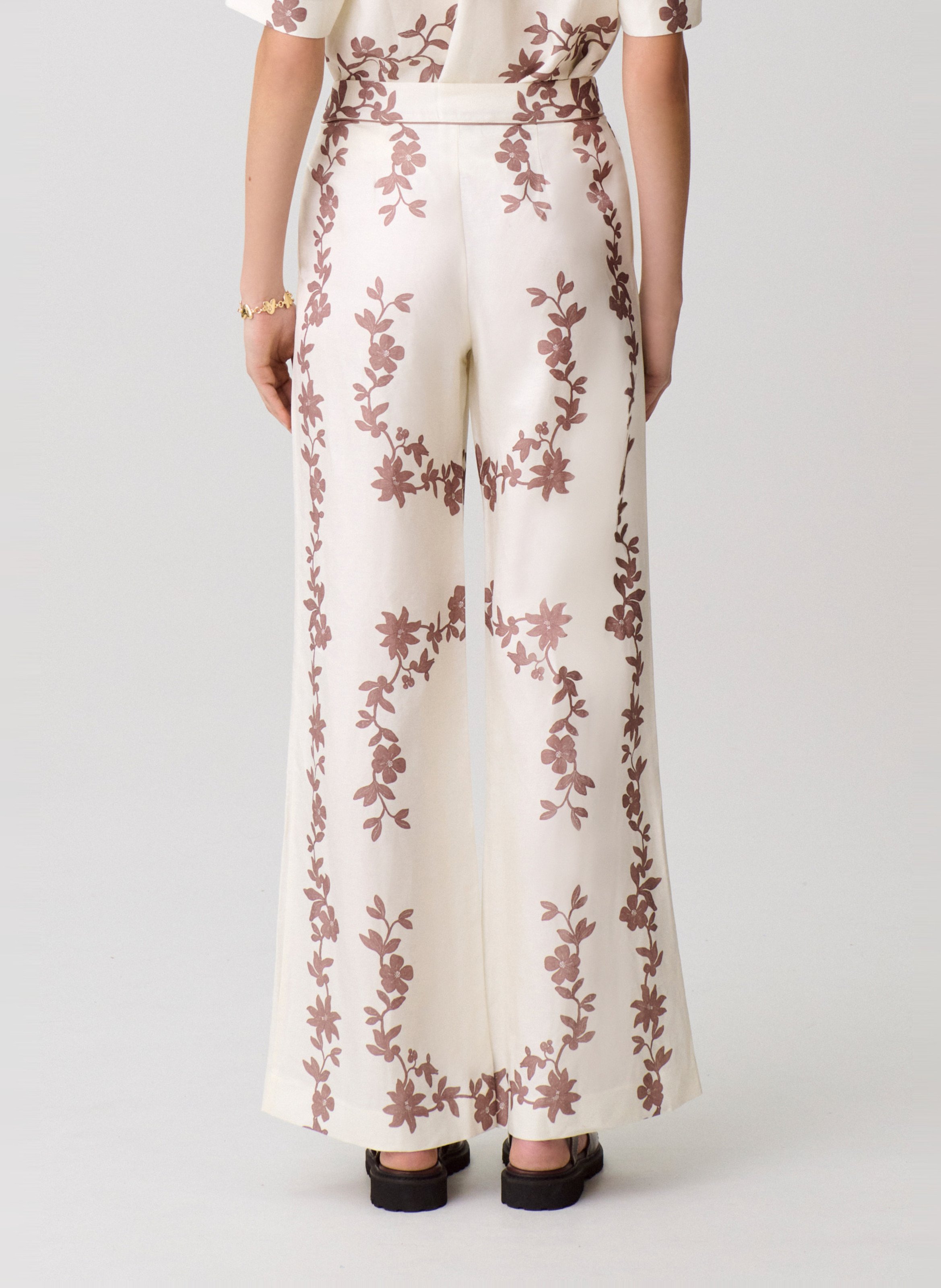 Pantaon large imprimé CLAUDIE PIERLOT Multicolore