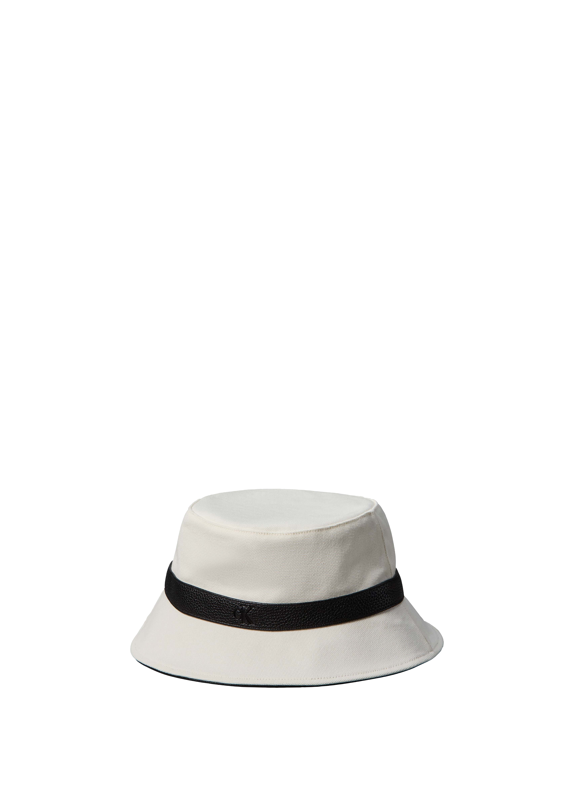 Chapeau en coton CALVIN KLEIN Blanc
