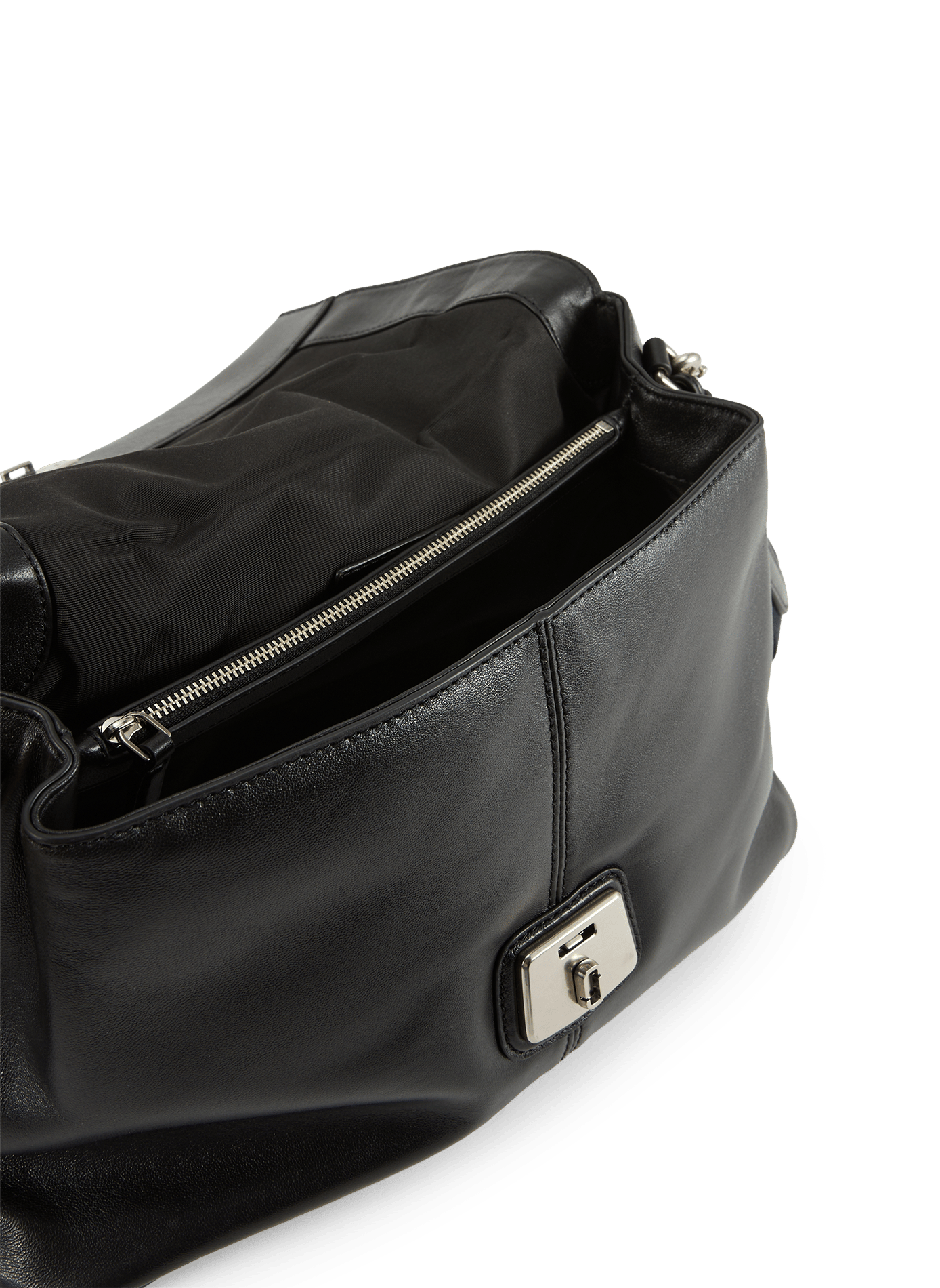 Sac à main The Cristina Messenger en cuir MARC JACOBS Noir