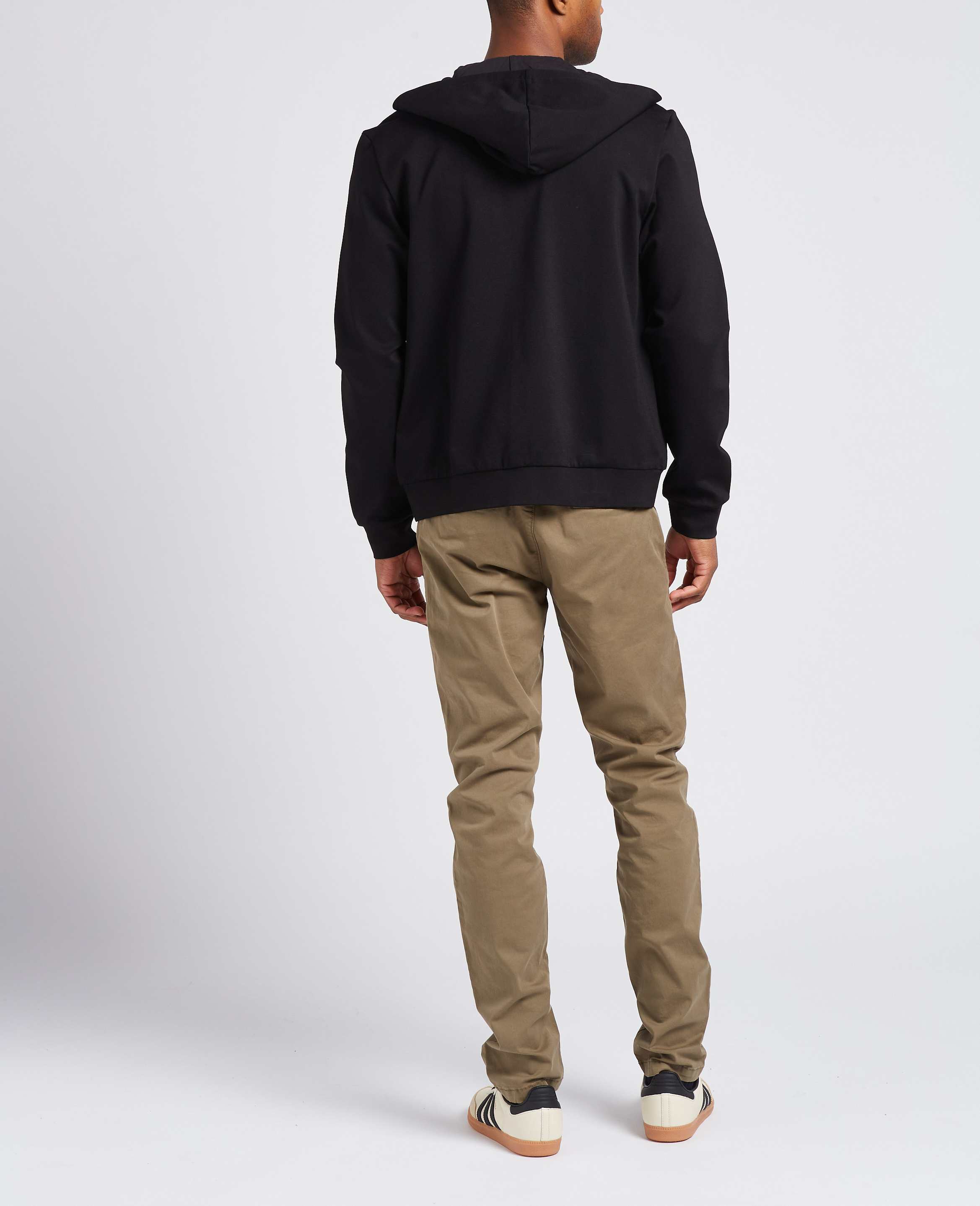 Chino slim fit en coton mélangé IKKS Kaki