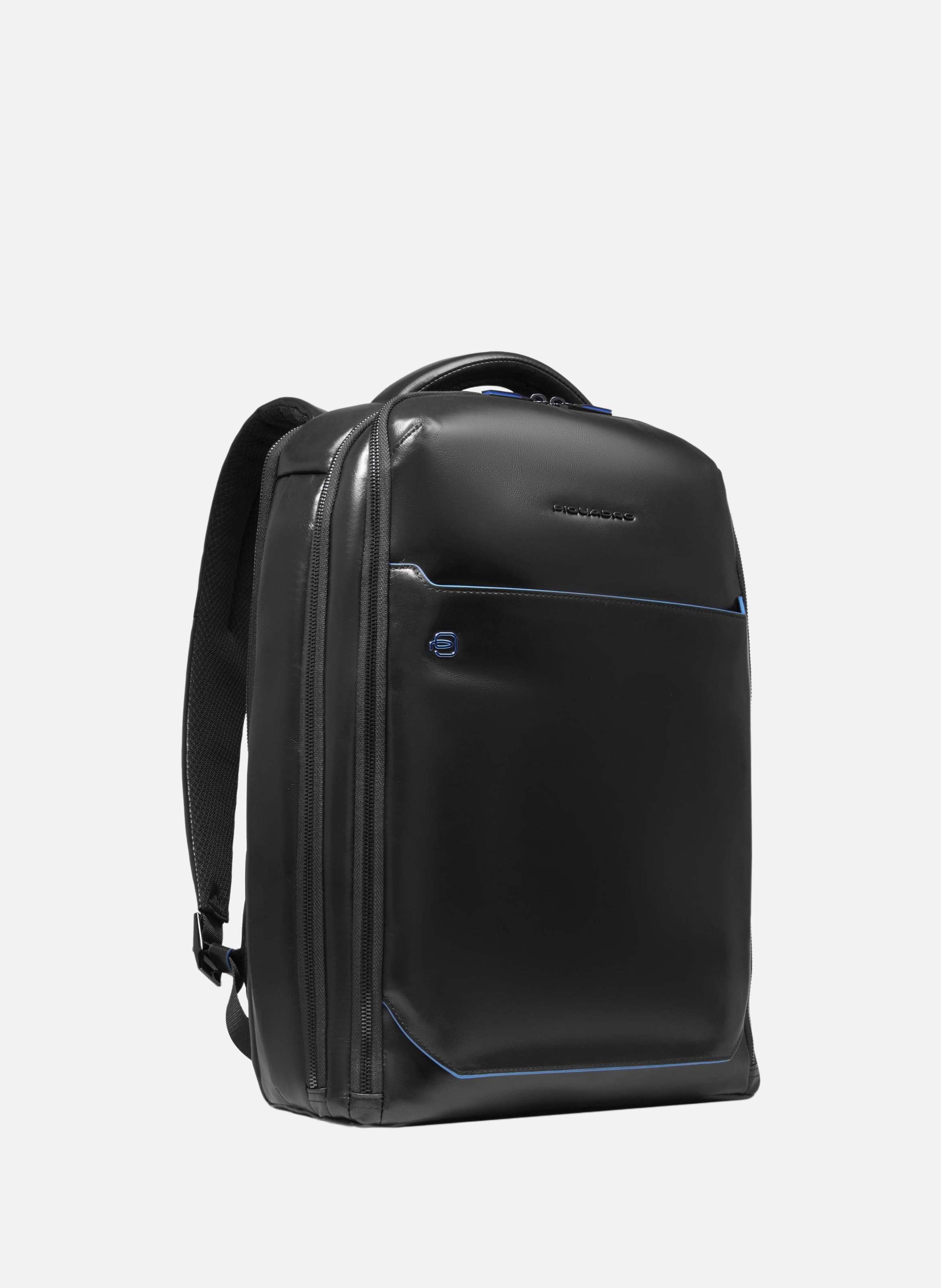Rugzak voor 15,6" laptopreizen PIQUADRO Zwart