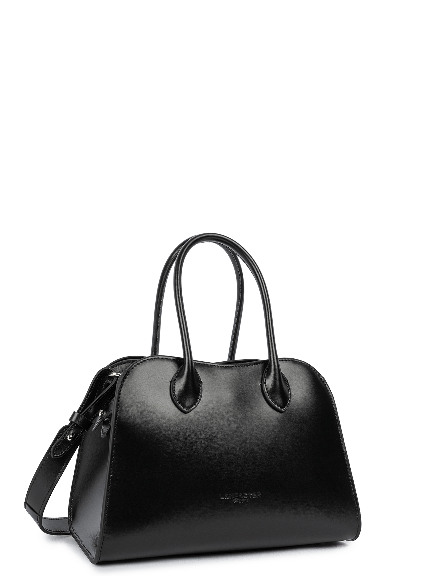 Petit sac à main - box hopper LANCASTER Noir
