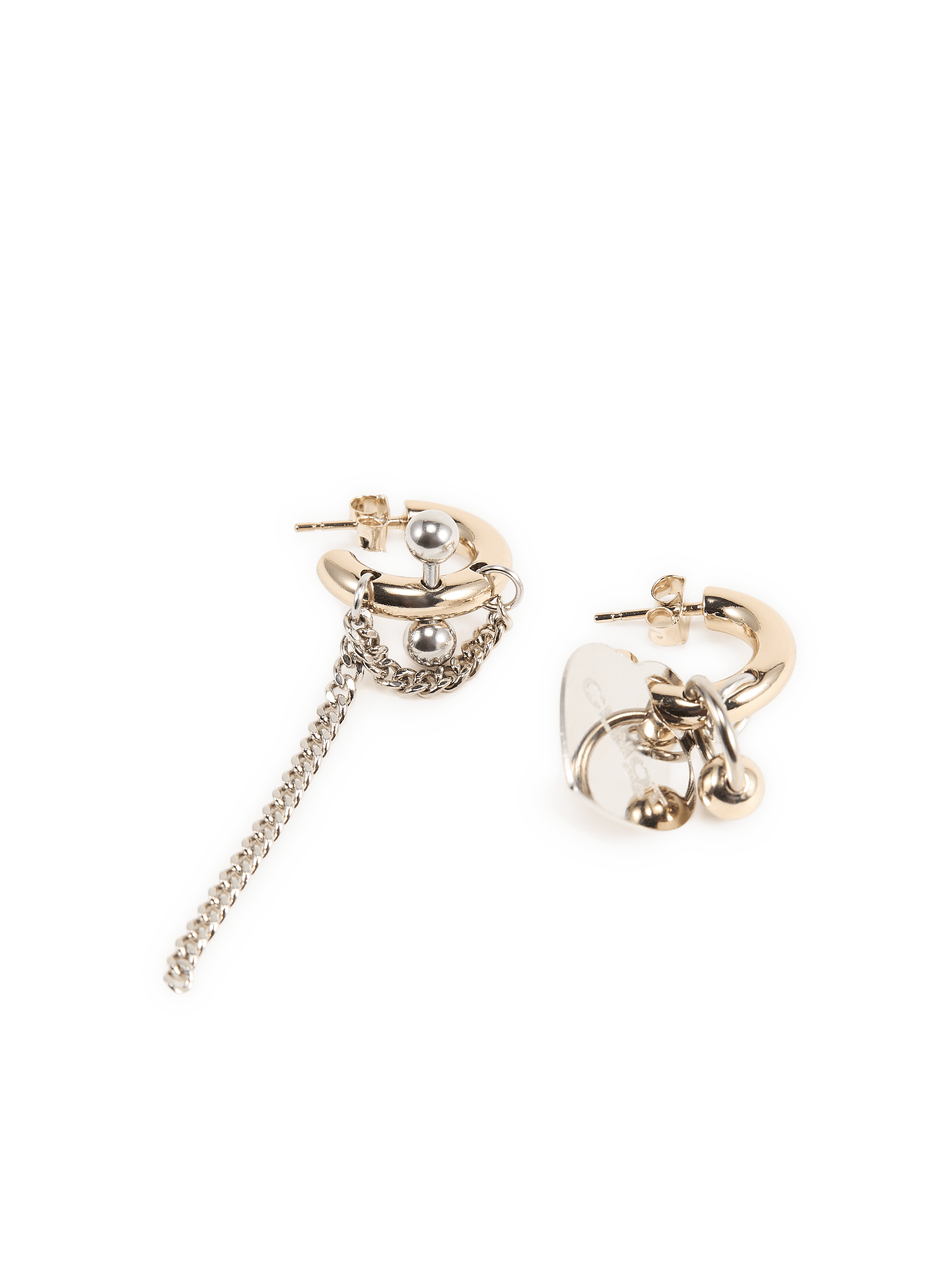 Ohrring-Ringe JUSTINE CLENQUET Golden
