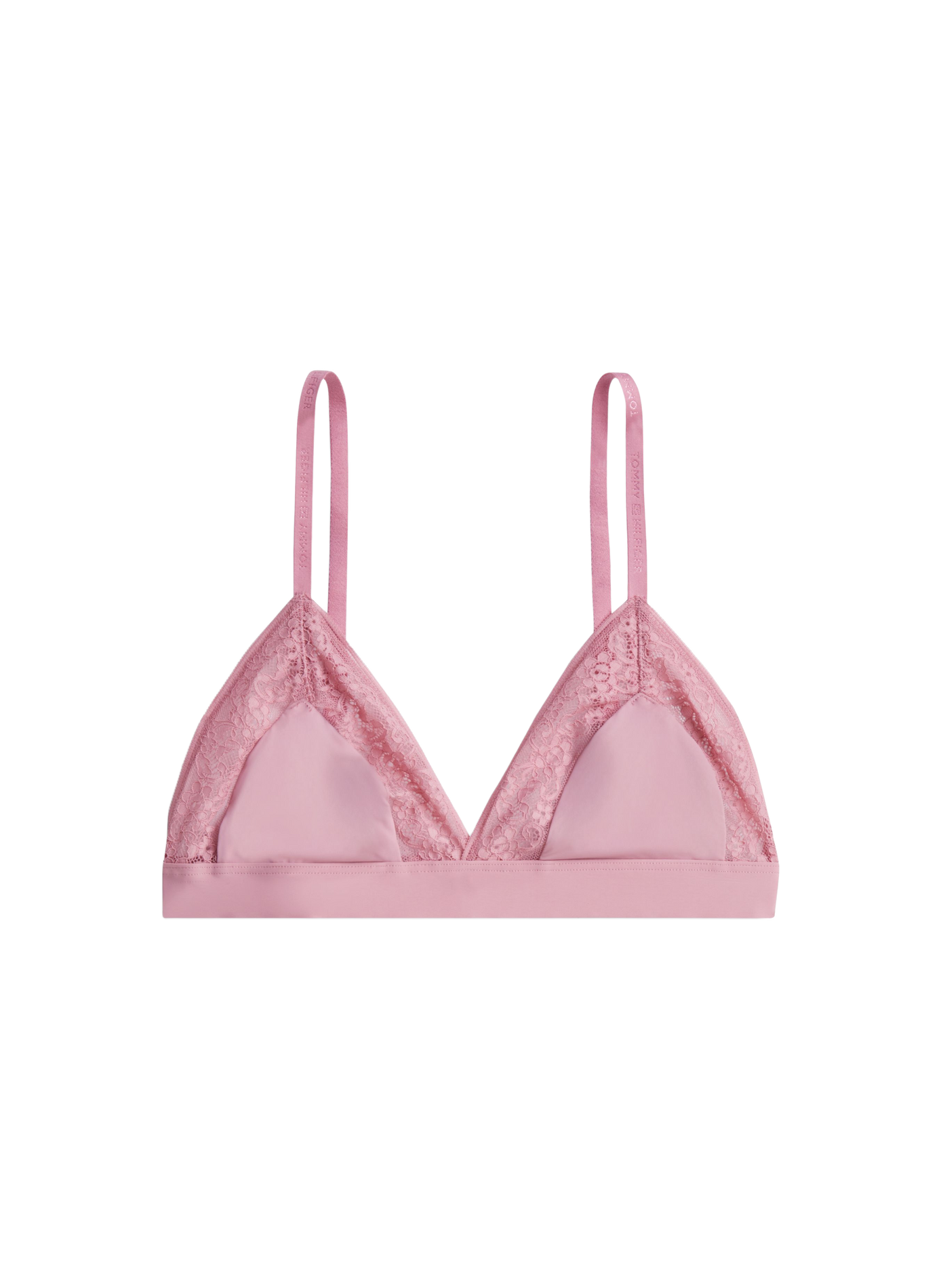 Lace triangle bra TOMMY HILFIGER Pink