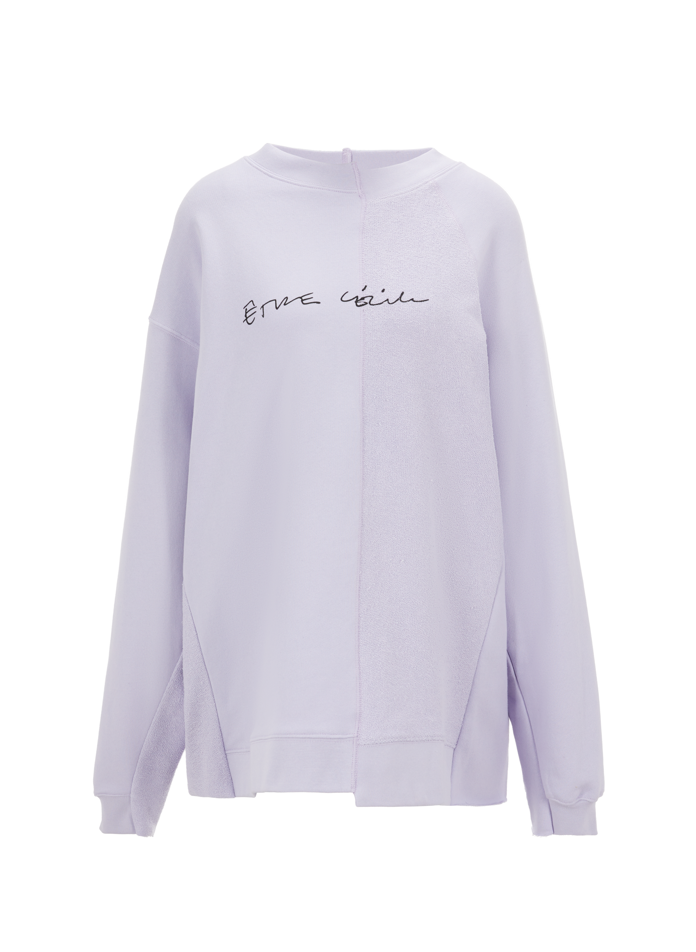 Sweatshirt déconstruit Etre Cécile Scribble en coton