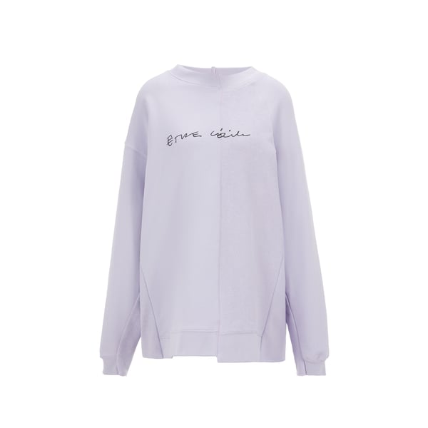 Sweatshirt déconstruit Etre Cécile Scribble en coton