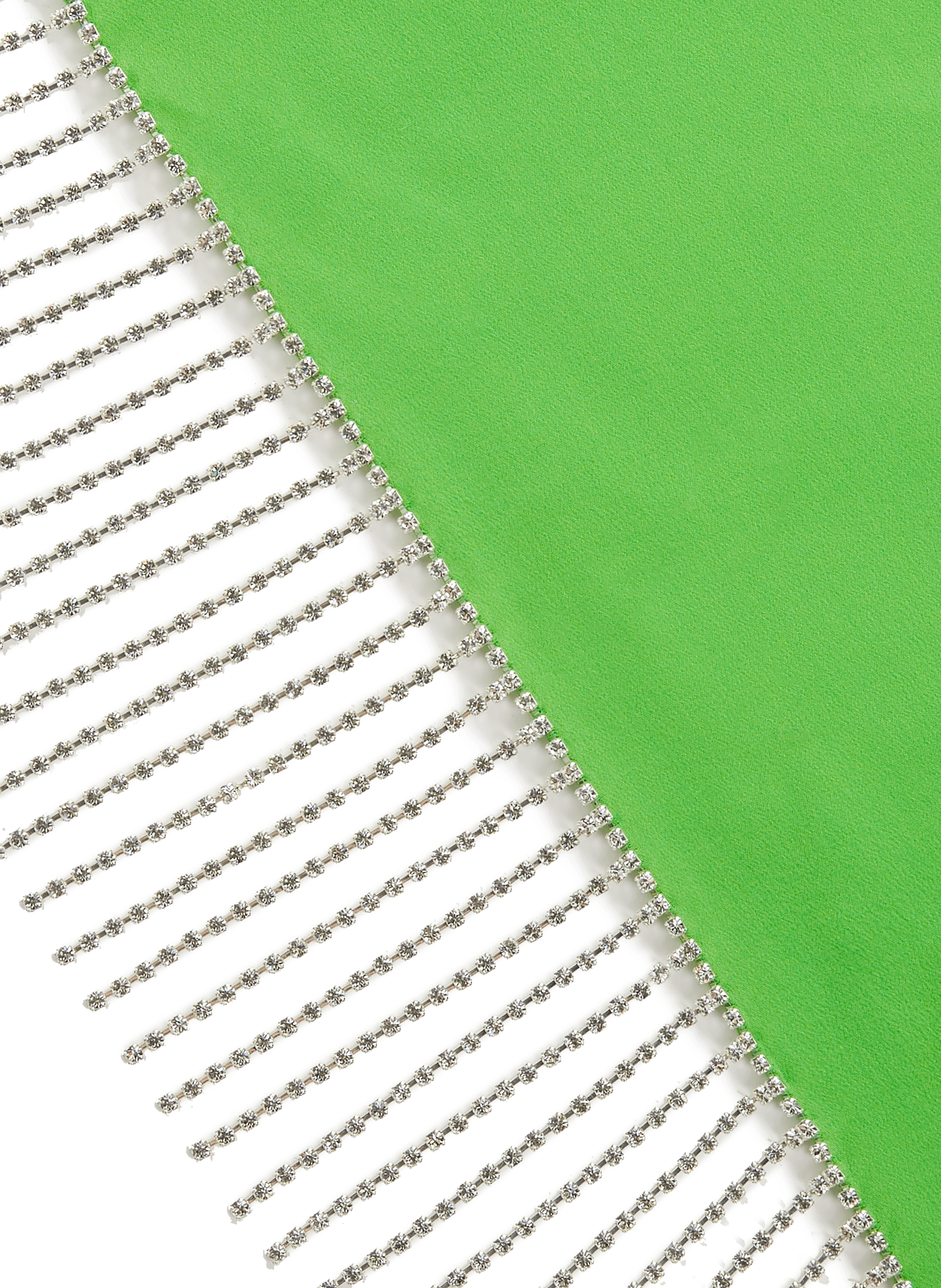 Foulard avec cristaux en soie