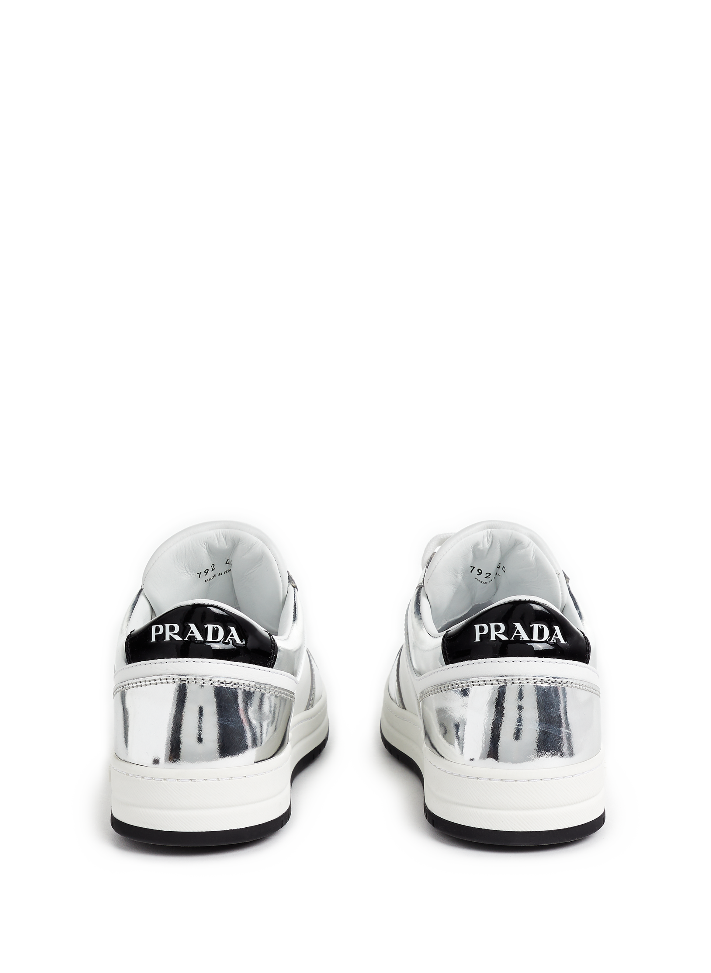 Leather sneakers PRADA Multicolour