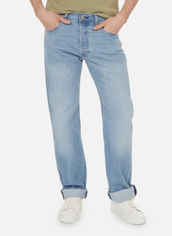 501 straight-fit jeans Blue by LEVI'S LEVI'S 501 straight-fit jeans Blue
