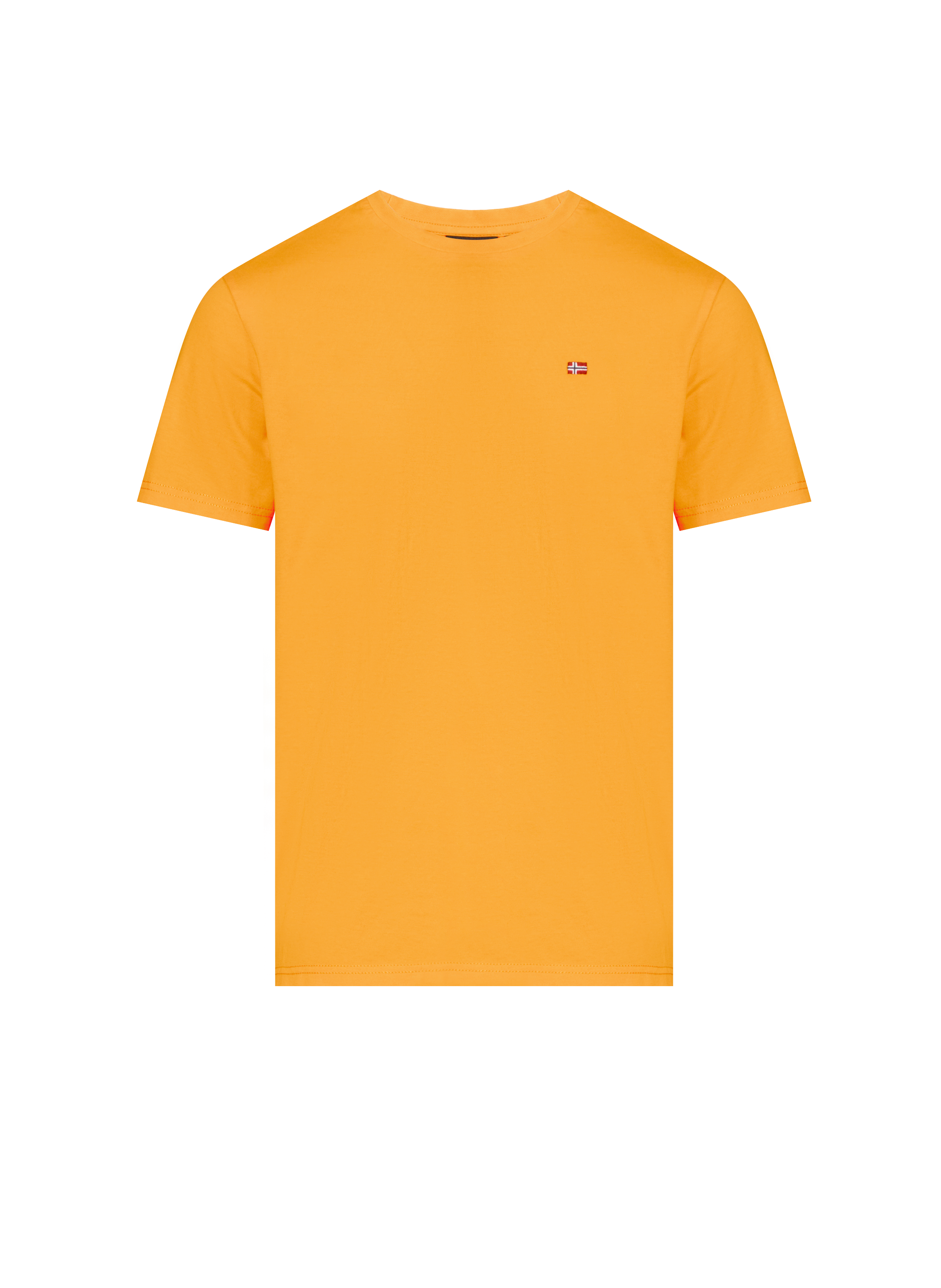 NAPAPIJRI T-shirt col rond en coton Orange