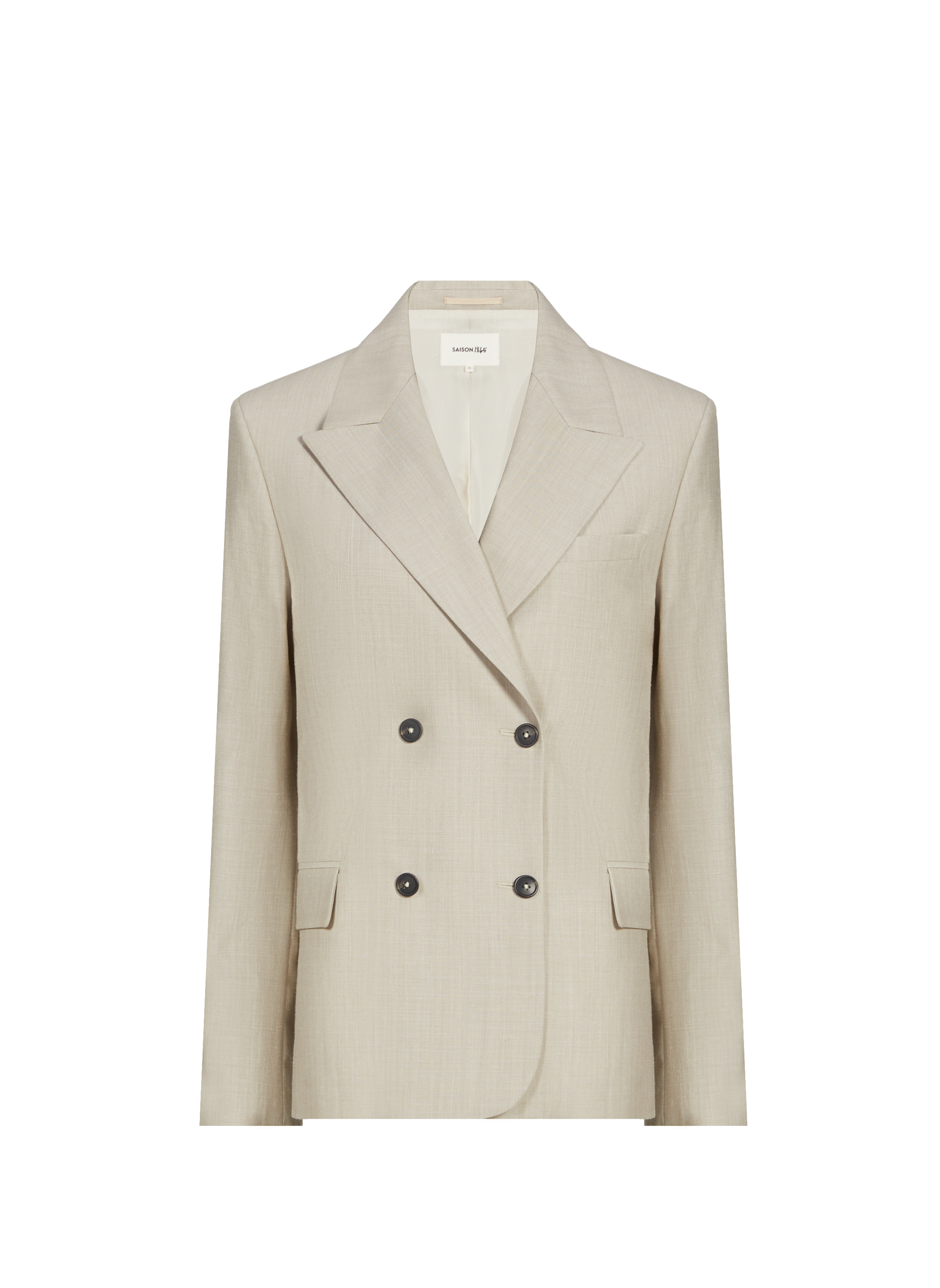 Blazer Vom SAISON 1865 Beige
