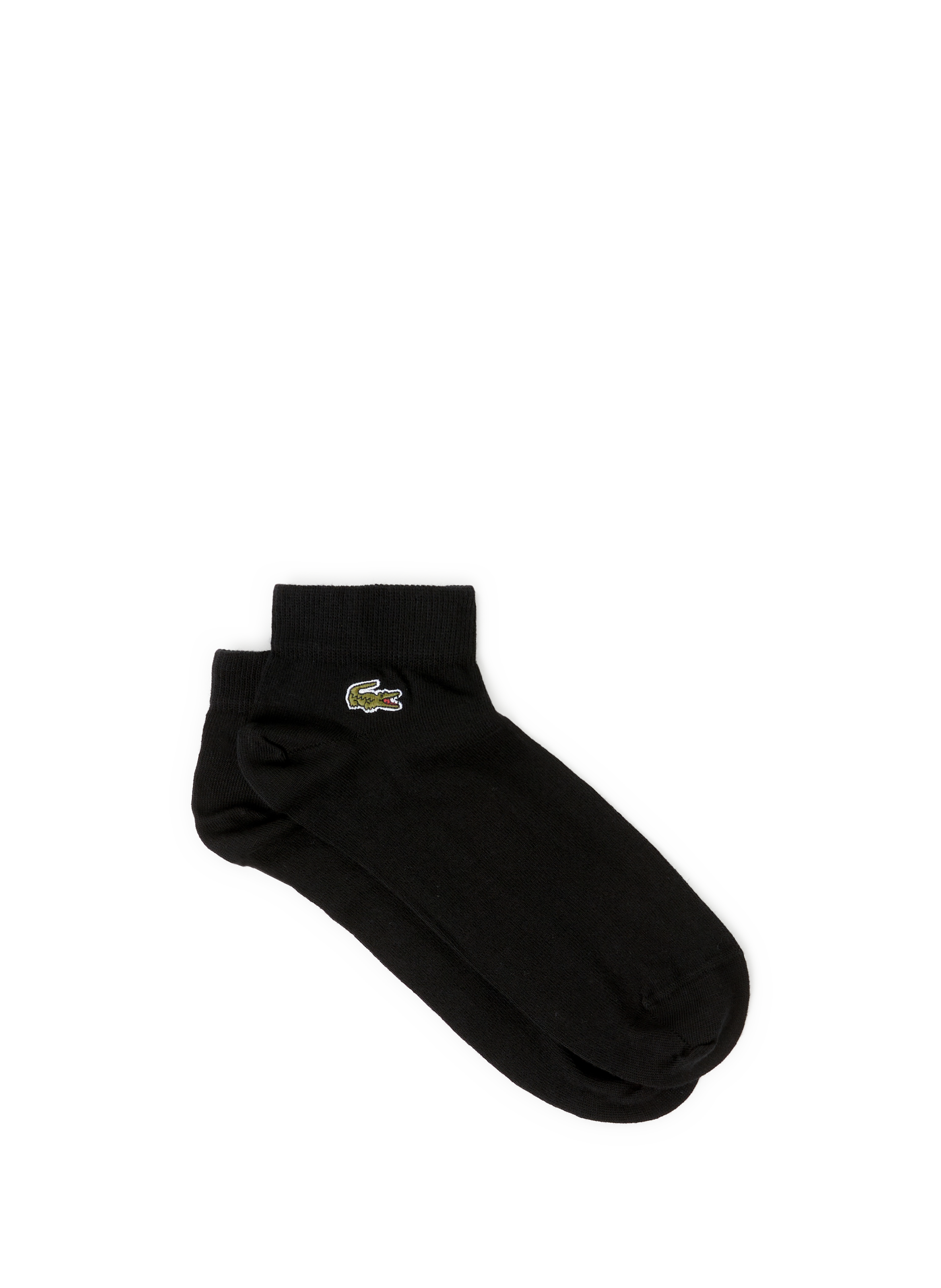 3 pairs of low-cut socks LACOSTE Black