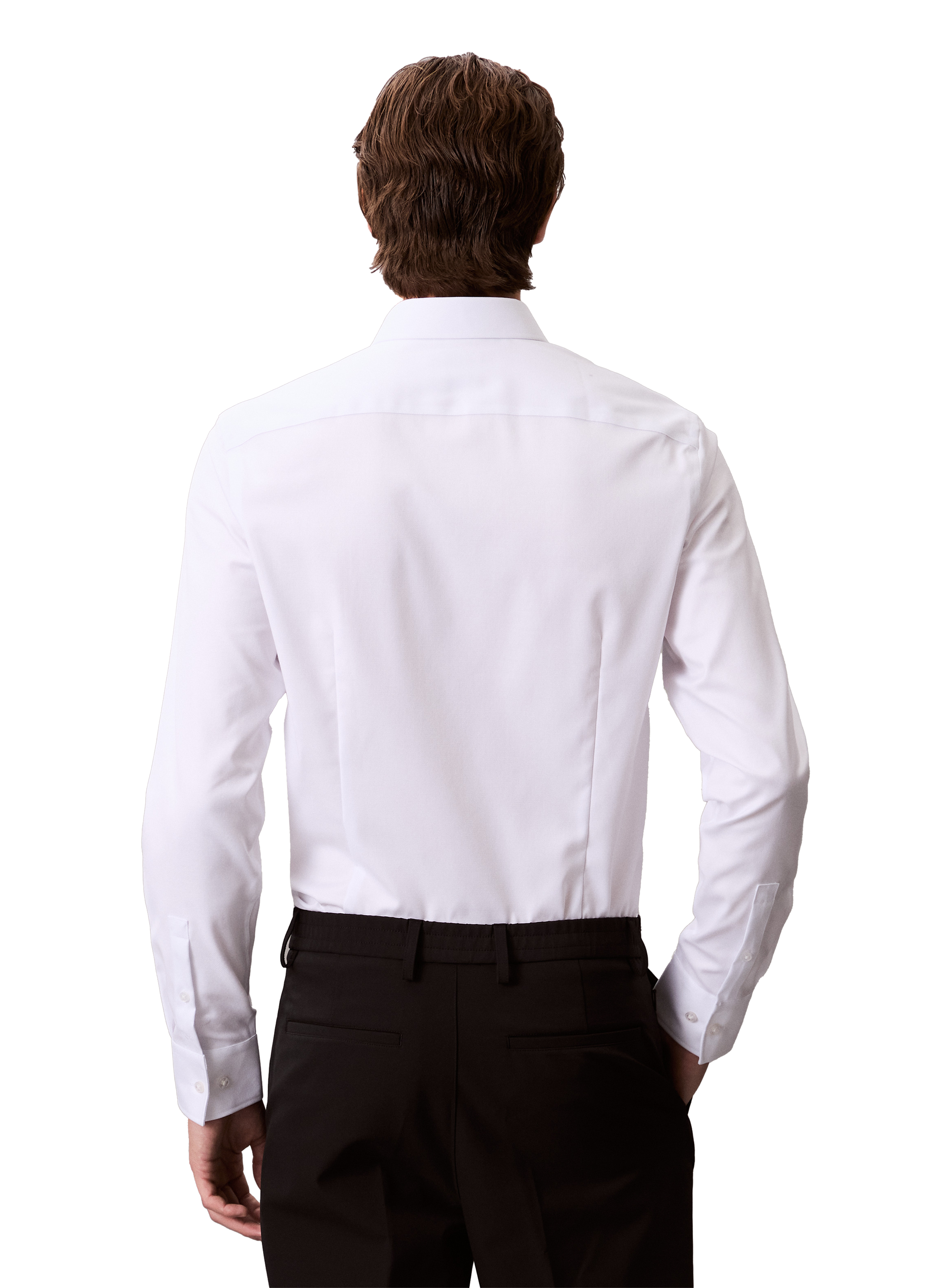 Cotton blend shirt CALVIN KLEIN White