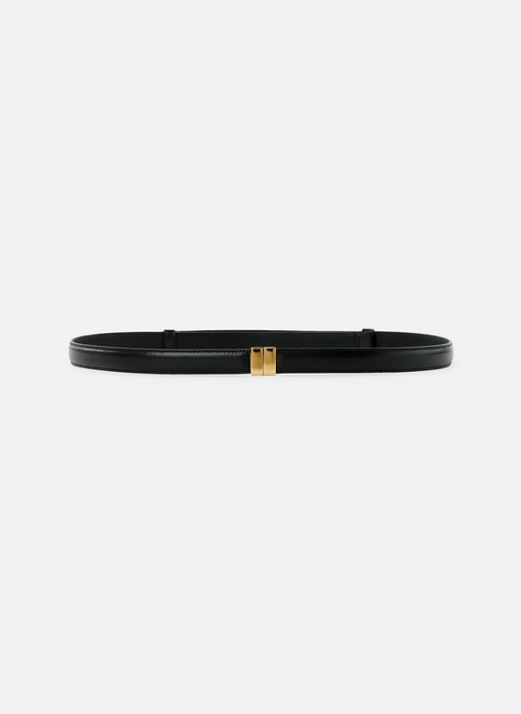 Ceinture en cuir Noir by TOTEME TOTEME Ceinture en cuir Noir