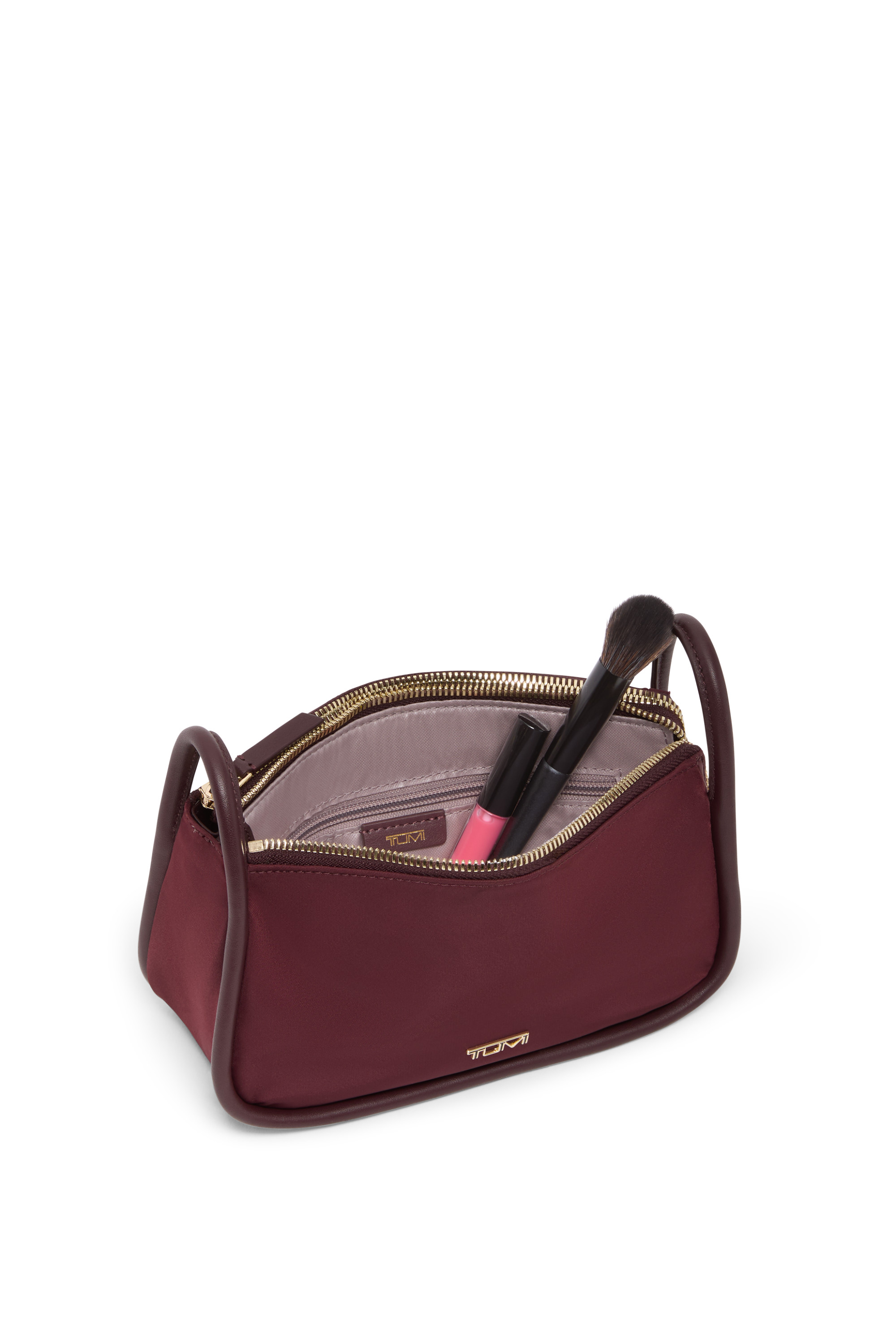 Voyageur make-up case taille s TUMI Rouge