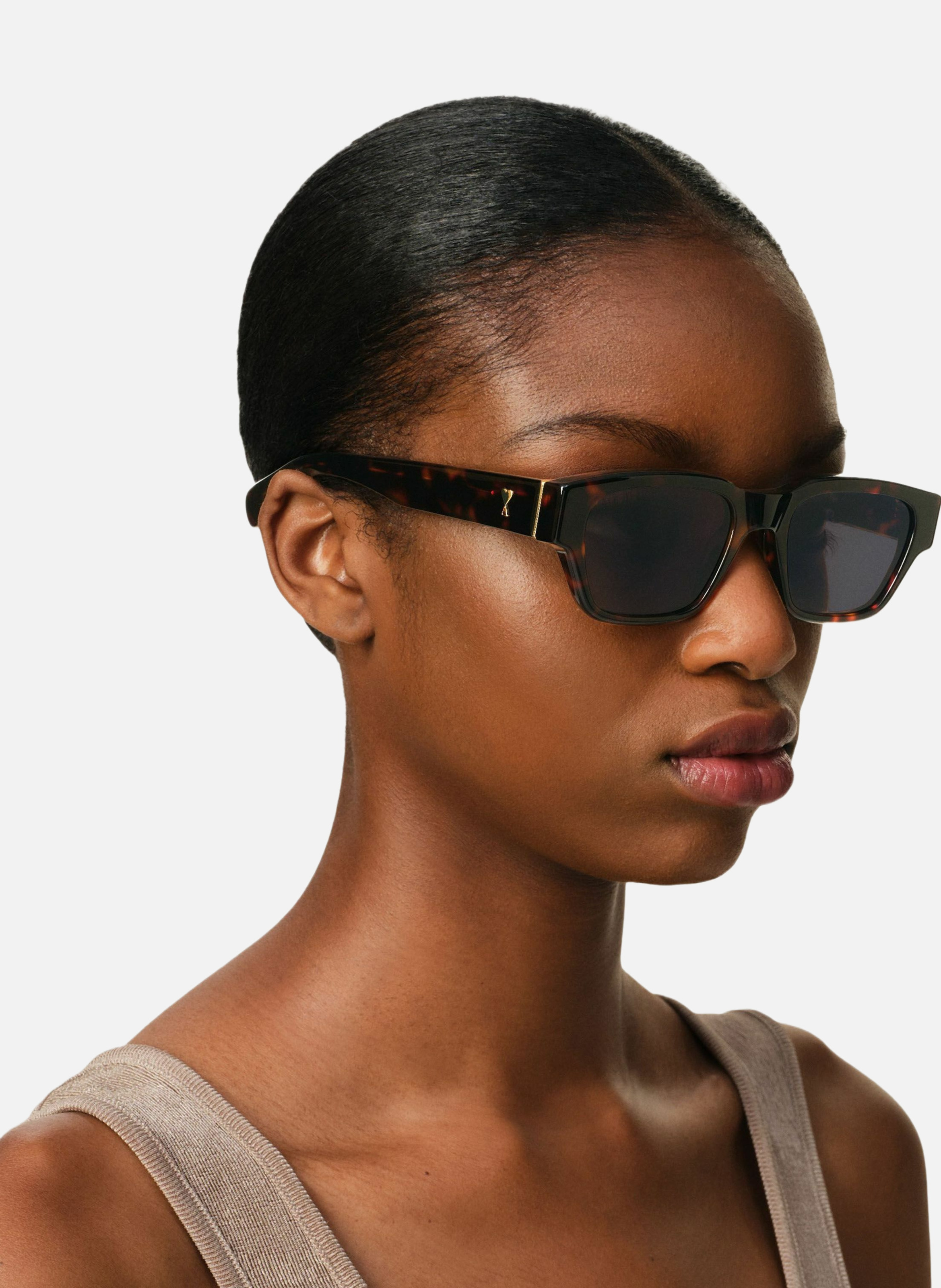 Lunettes de soleil ami de coeur unisexes AMI PARIS Multicolore